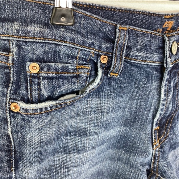 7 for All Mankind Cut Off shorts - 27 - Picture 8 of 8